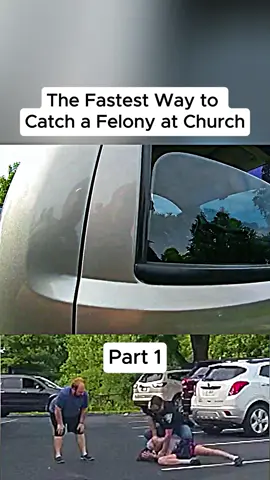 The Fastest Way to Catch a Felony at Church Part 1 #cops #police #bodycam #911 #suspects #criminal #foryou #fyp