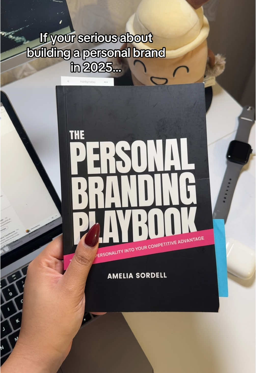 My main priority for 2025 is building my personal brand on LinkedIn 🚀💡🧠📚  When I saw that the QUEEN of personal branding @Amelia Sordell published her book, I had to RUN and make it my first read of the year!  I’m half way through the book- let me know if you me to do an update once I finish💡  #personalbranding #thepersonalbrandingplaybook #ameliasordell #personalbrandingtips #BookTok 