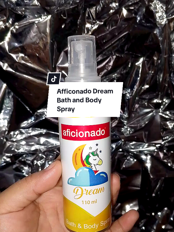 Para sa amoy na nakakabighani at nakakarelaks, Afficonado Dream Bath and Body Spray ang sagot! 🌸✨ #Afficionado #bodyspray #forwomen  #SelfCareGoals #AfficonadoPH 