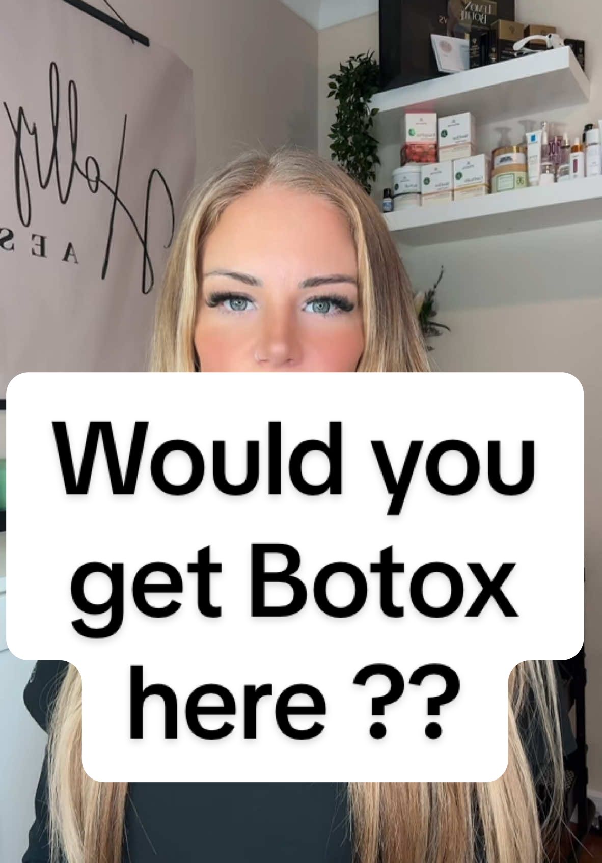 Their are so many places you can place toxin in the face. Which would you choose?  #botox #botoxqueen #hollylouiseaesthetics #fyp #fullfacebotox #aesthetics #following #contentcreator #content #skin #skincare 