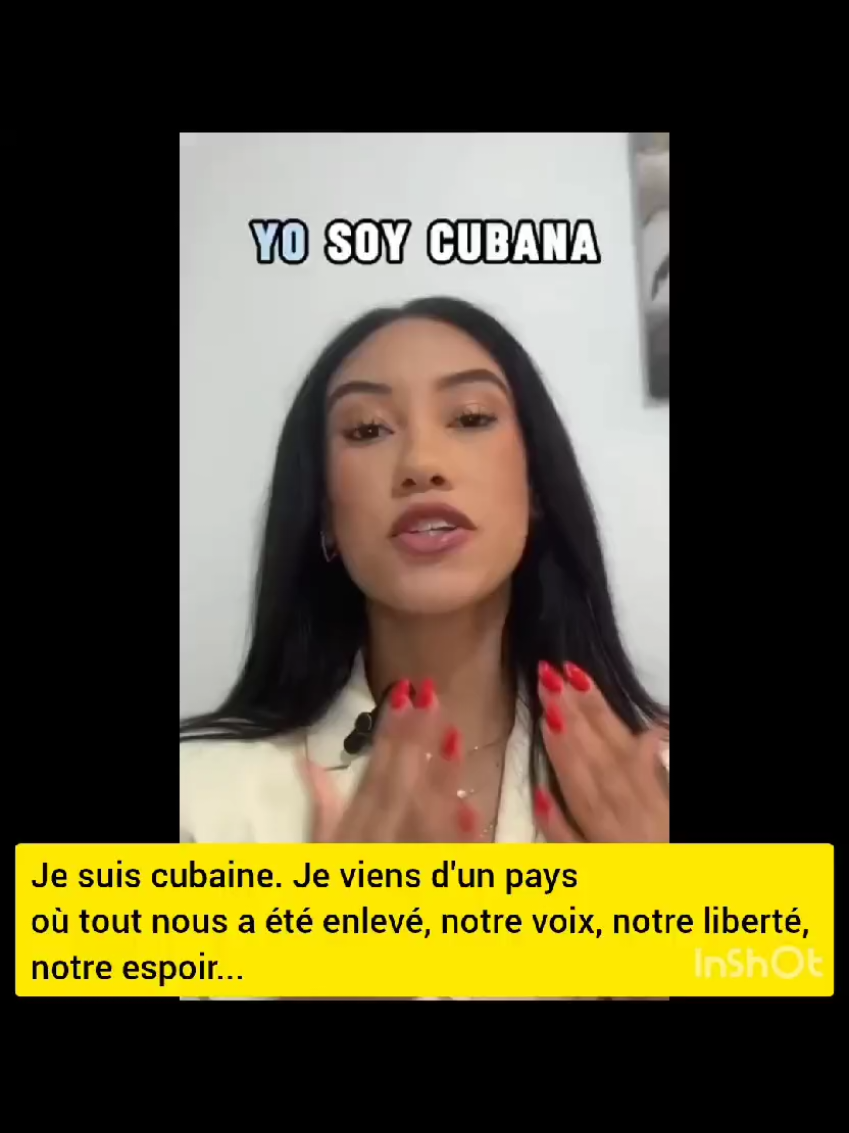 Message d'une Cubaine pour les Vénézuéliens! #HastaElFinal  #venezuela🇻🇪 #libre  #edmundo  #ForYou 