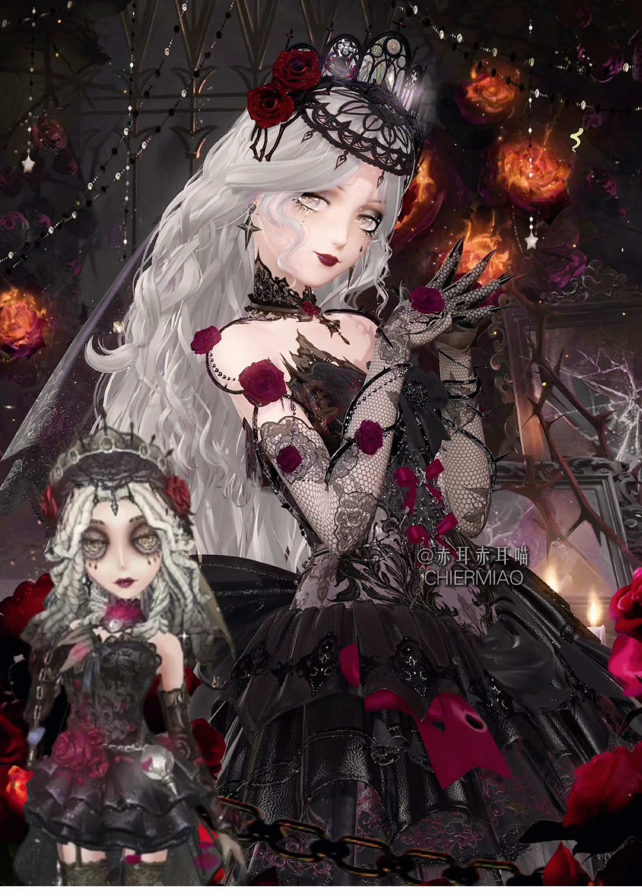 Inspired styling: psychologist  #shiningnikki #identityv #idvpsychologist #nikki #dressupgame #chiermiao #fyp #ooc 