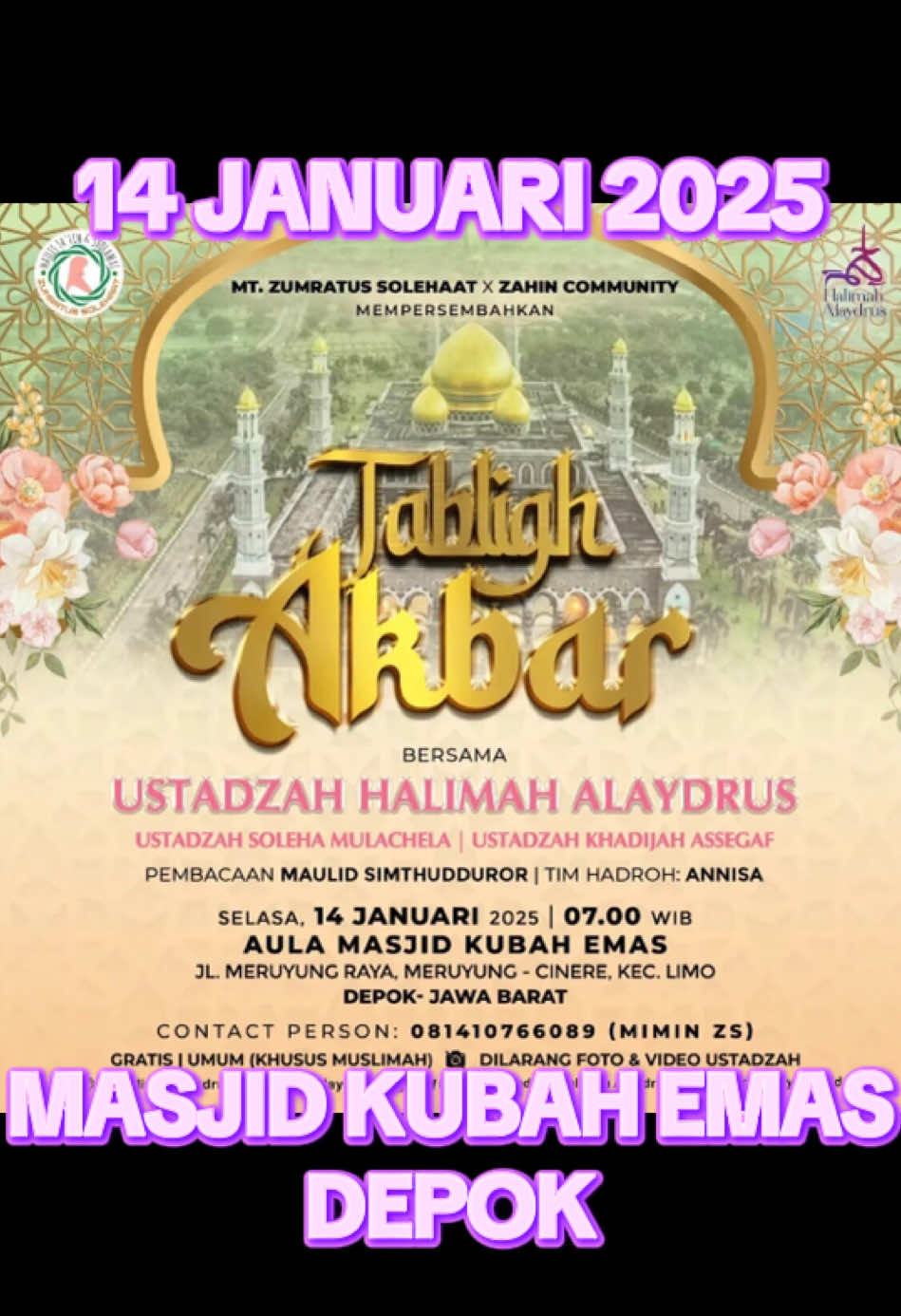 Ya Allah semoga engkau memberikan kemudahan untuk kesana 🤲🏻 #fyp #ustadzahhalimahalaydrus #ustadzahhalimahalaydrus❤️ #halimahalaydrus #kajianislam #fypシ゚viral🖤tiktok☆♡🦋myvideo 