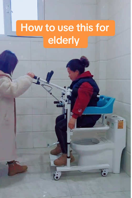 Wow,Mom need one #foryou #elderlycare #stroke #rehabilitation #fyp #wheelchair #movechair #transferchair 