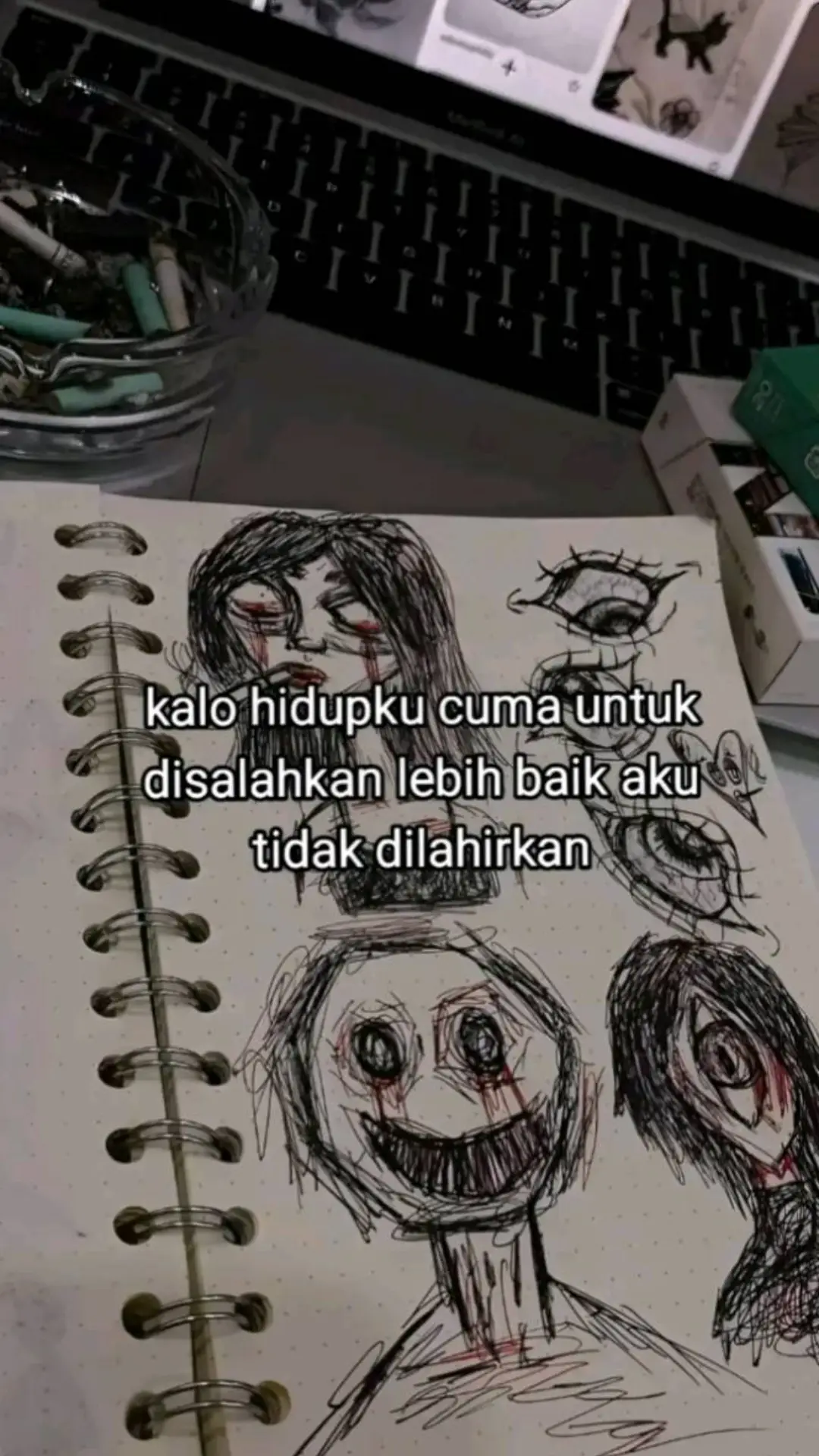tidak usah di lahir kan aja#sad#moost? #fyp #4u #4upageシ #lewatberanda 