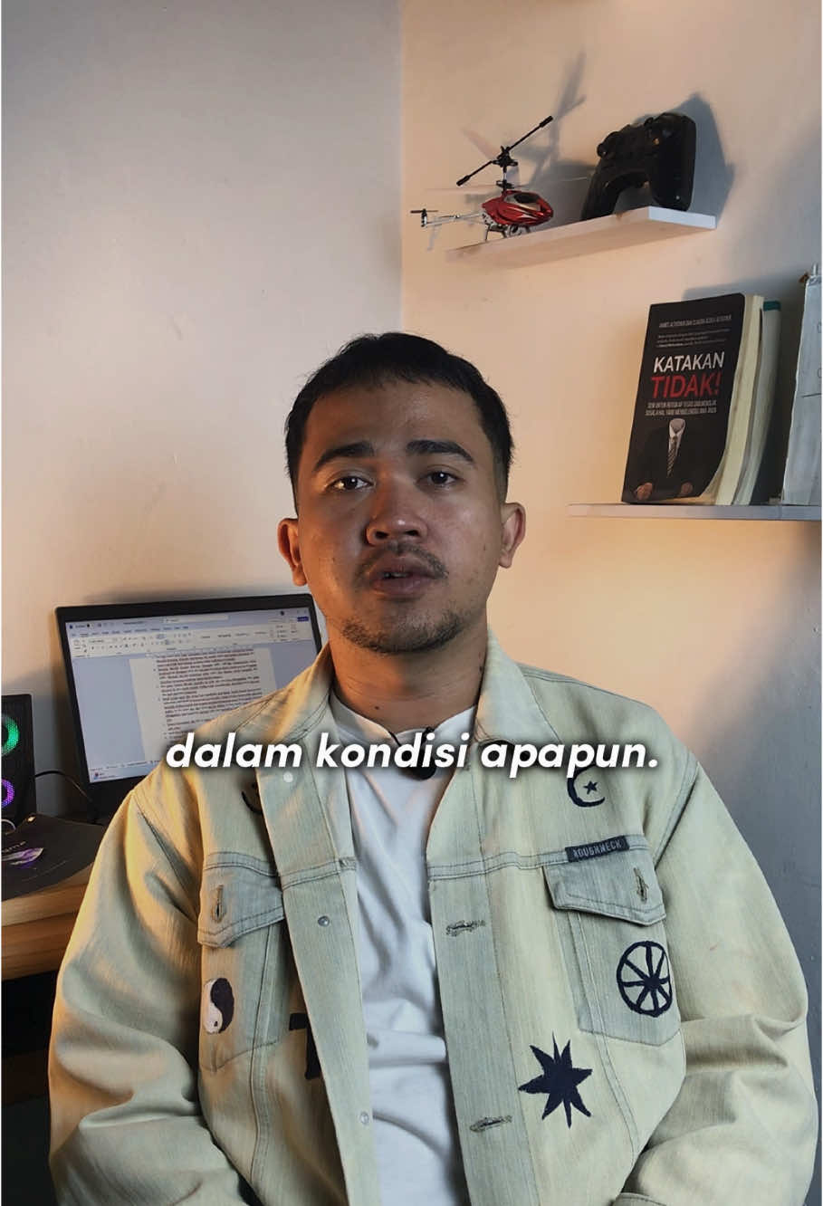 Dalam kondisi apapun. #adamaksata #paradigma