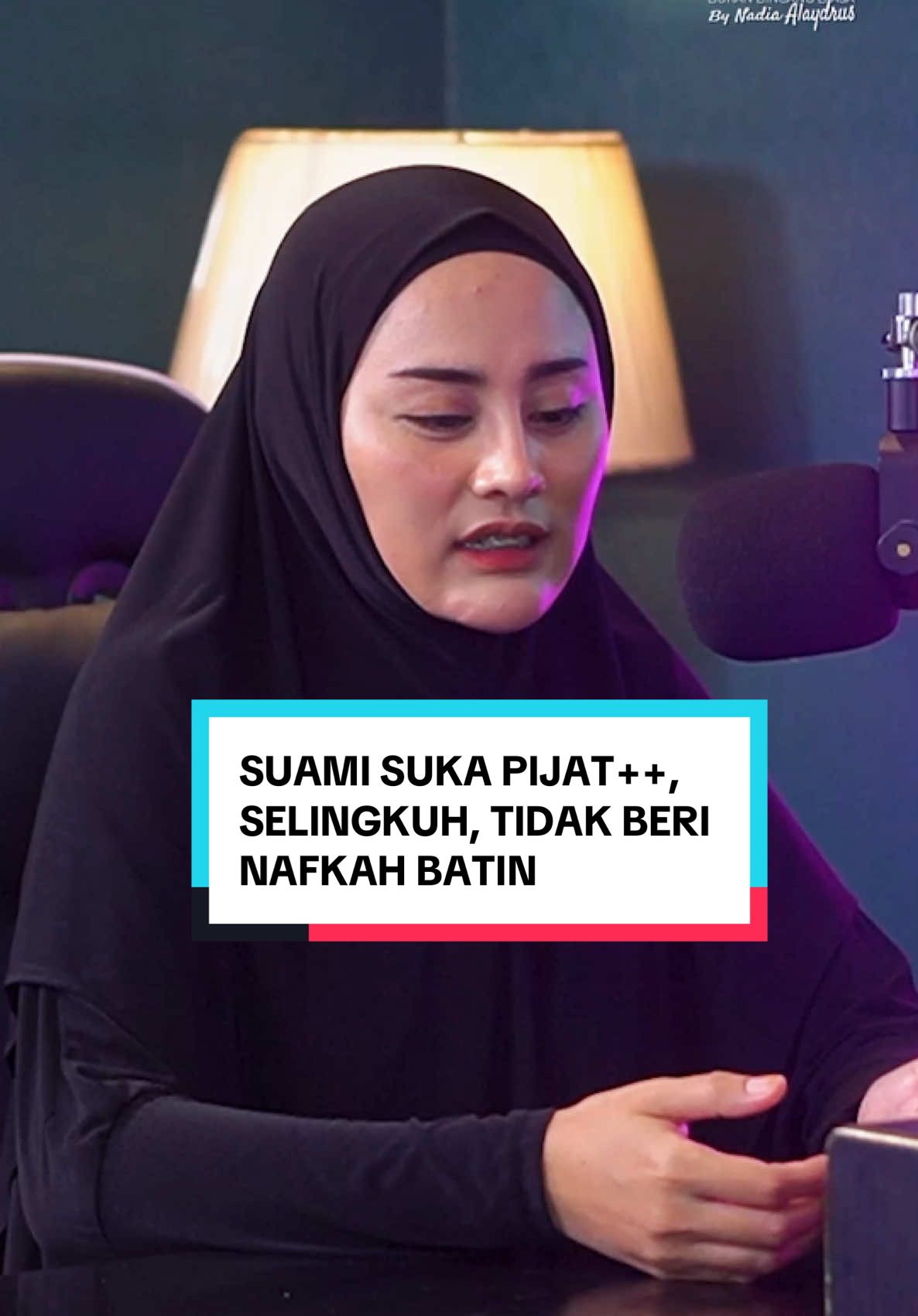 Suami suka pijat ++, selingkuh, dan tidak beri nafkah batin.. #bukanbincangbiasa #podcast #nadialaydrus #fyp 