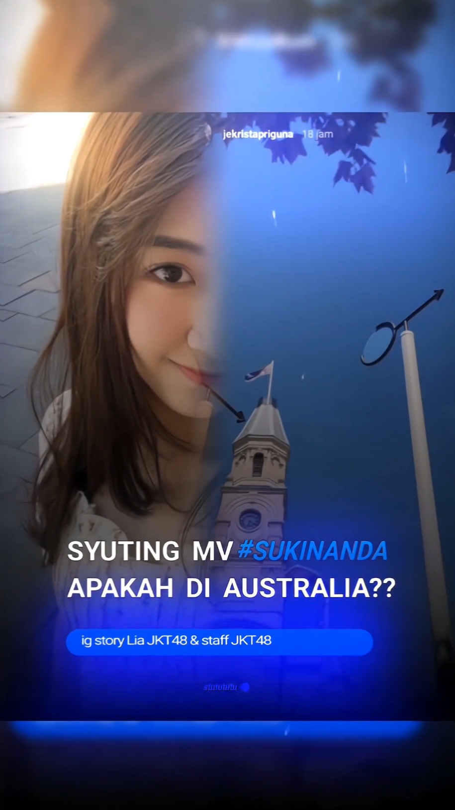 syuting MV #sukinanda apakah di Australia?? sumber gambar dari member jkt & staff JKT48 #jkt48 #sukinanda #fyP 