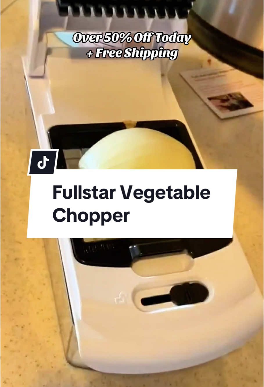 Fullstar Vegetable Chopper. #viralvideo #videotiktok #TikTokShop #fullstar #fullstarchopper 