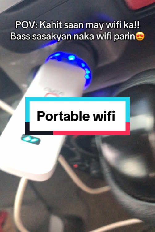 Kahit saan ka may wifi ka pag Ito Ginamit mo!!  DITO KO NABILI 👉 @Ms. Jen❤️  #portablewifi #vemowifiwithpowerbank #fyp #SEO 