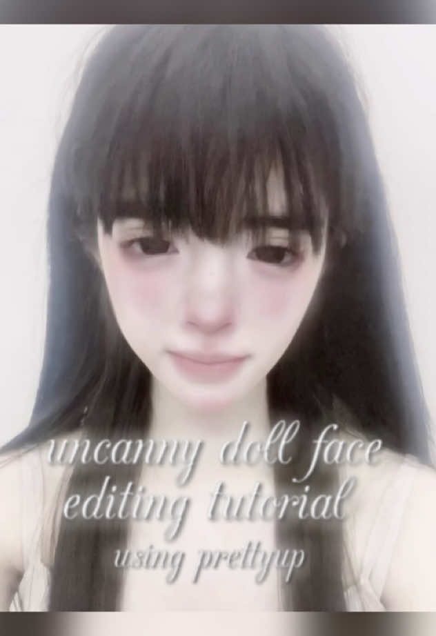 fufufu #uncannyvalley #doll #prettyupapp #bjd #p图 #beautyfilters #douyinmakeup #douyingirl #xiaohongshu #小红书 #cyberdoll 