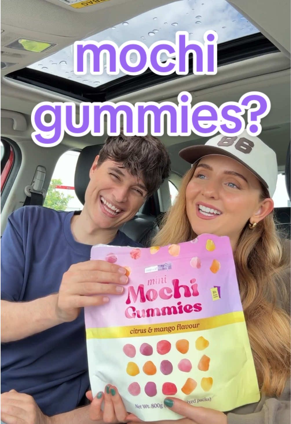 apparently Costco has mochi gummies?! #mochi #costcofinds #costco #tastetest 