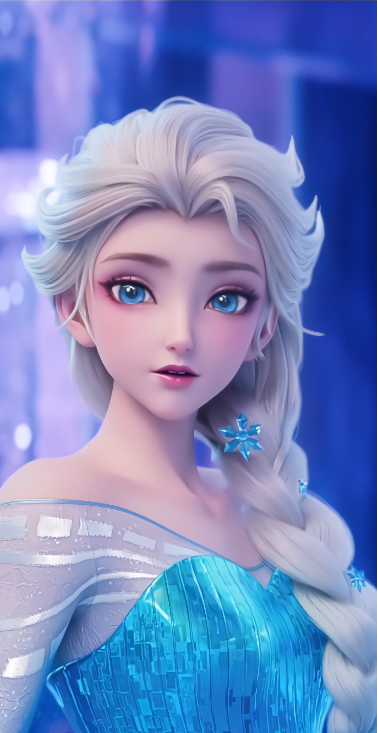 elsa HOK ❄ #fyp #HOK #honorofkings #hokstudio #elsa #frozen2 #frozen #honorofkingsID #hokxfrozen 