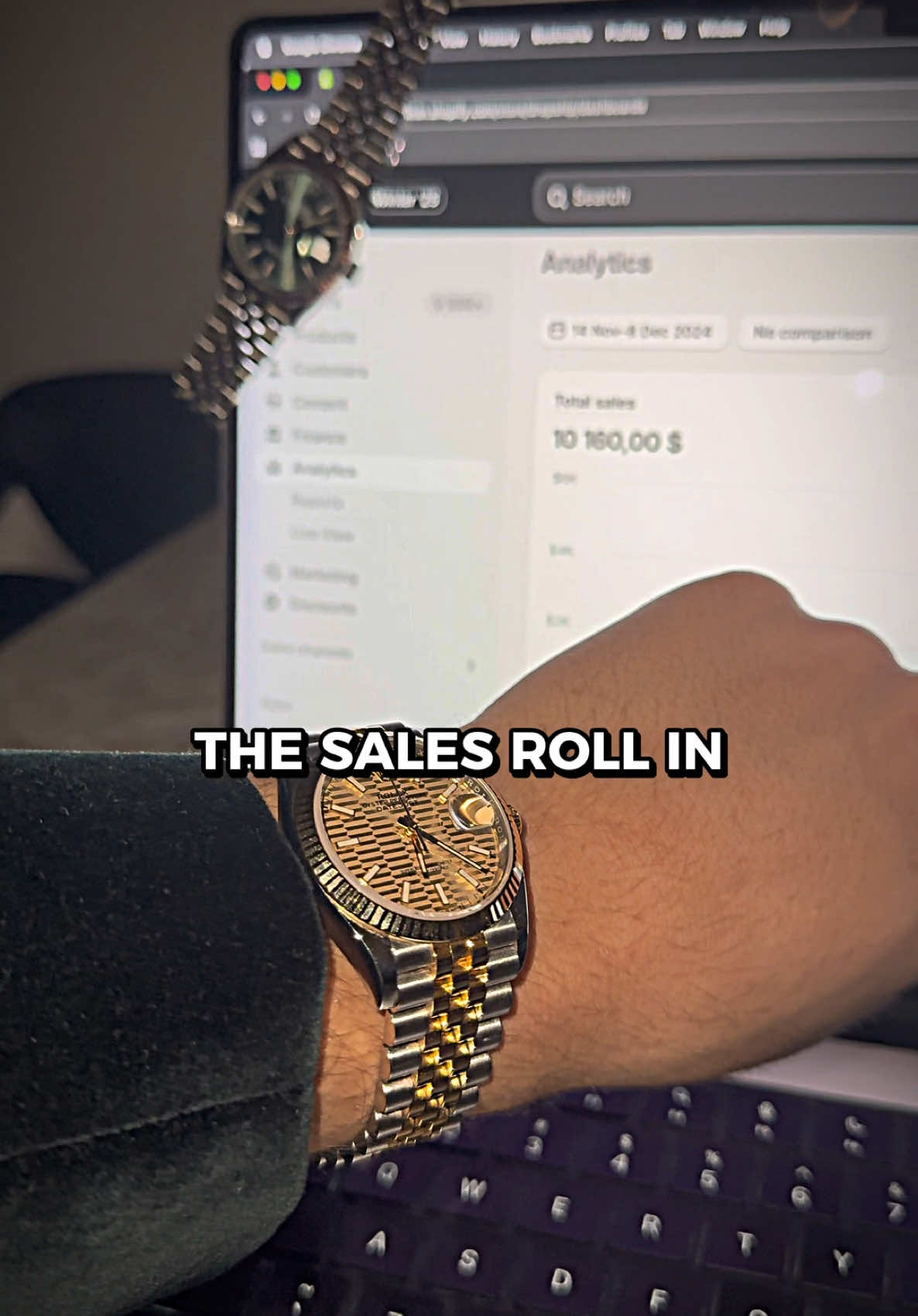 Millionaire shows 10k/month business…🥶 #entrepreneur #moneytok #onlinebusiness #dropshipping #ecommerce 