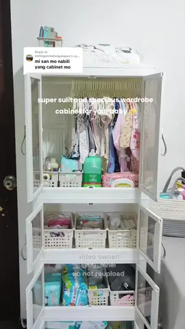 Replying to @emiiegatchaliangalapon deserve ng mga anak natin ang ganto kaganda at kaspacious na cabinet mga mii, di rin ganun kamahal kesa sa mall ka bibili 🥺✨ #wardrobecabinet #duraboxcabinetdrawer  #cabinetstorage #cabinetdrawer #babycabinet #plasticcabinet #cabinetforclothes #fypシ 