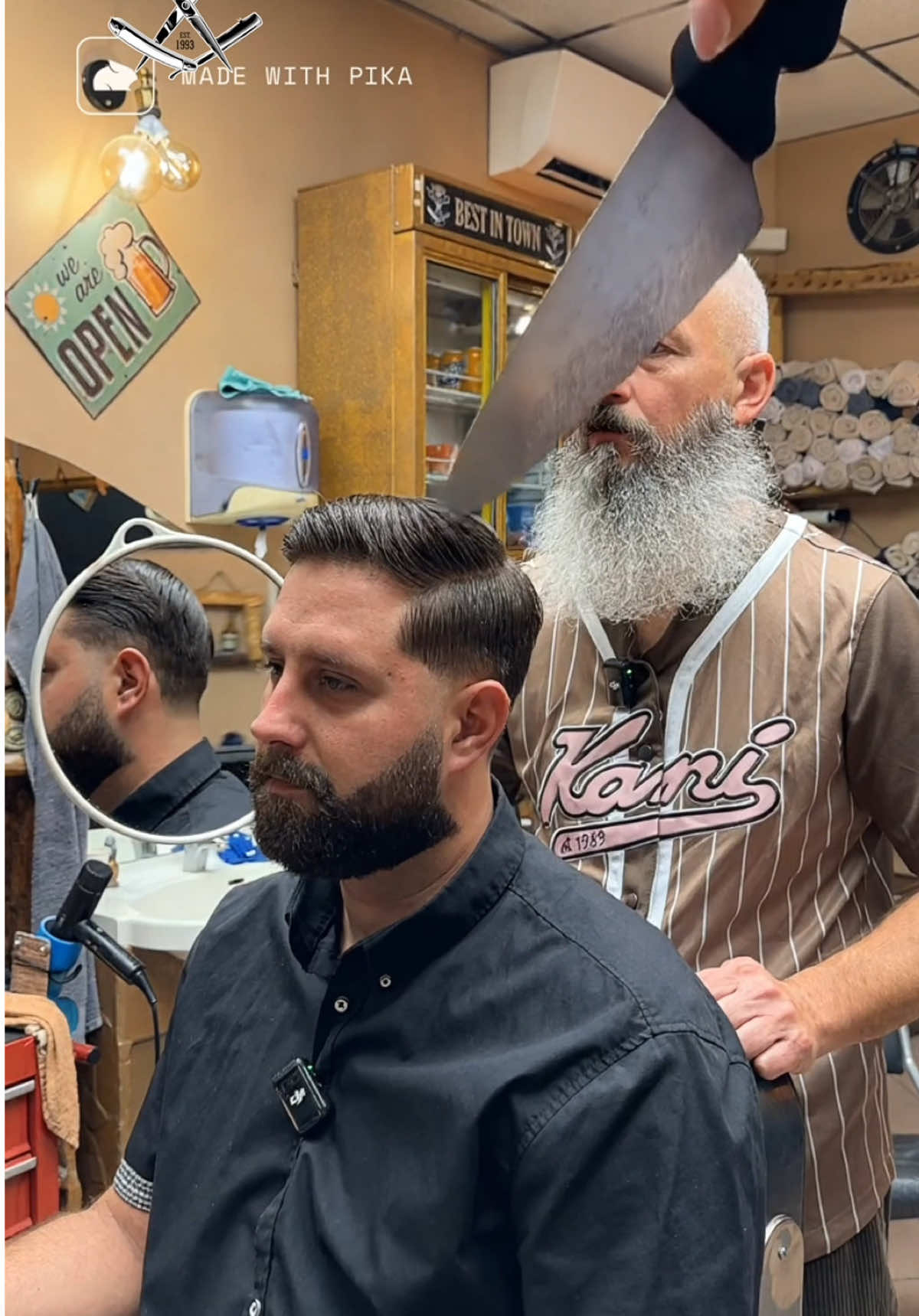 Sori malo sem te vrezal ✂️ #barber #barbershop #spazamoške #barbershopmaribor #beard #pobrezje #barbershopslovenija #olafthebarber #negabrade 