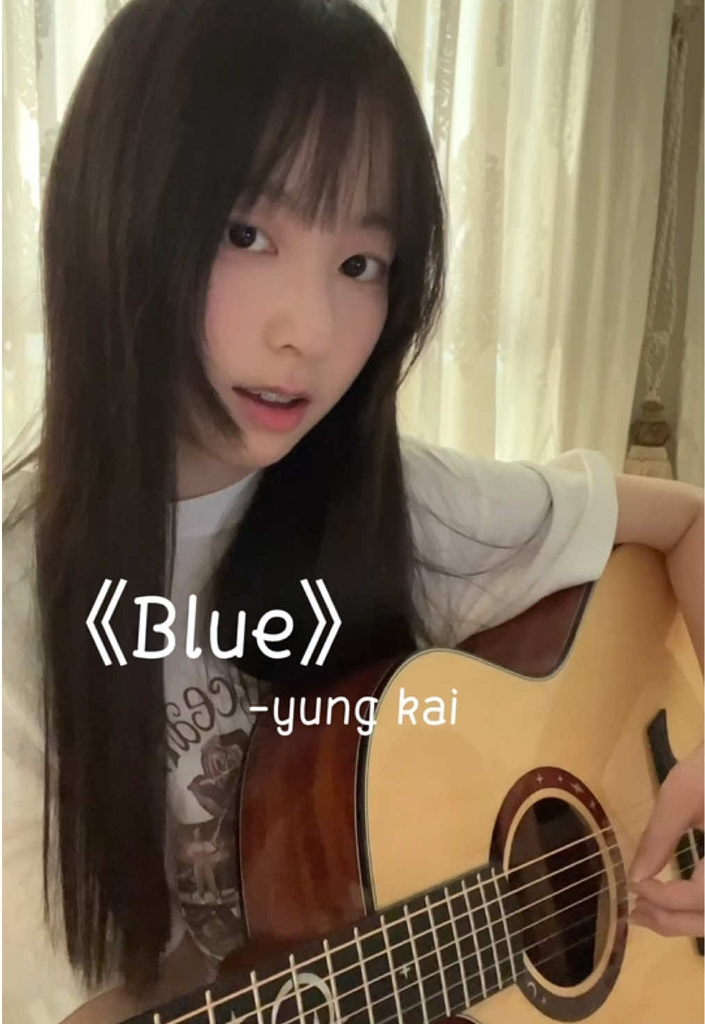 💙🩵💙#blue #yungkai #songcover #malaysiagirl 