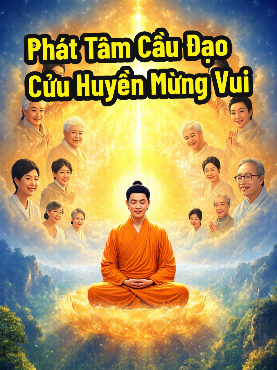 Phát tâm cầu đạo, Cửu huyền vui mừng! #phatphap #loiphatday #caudao 