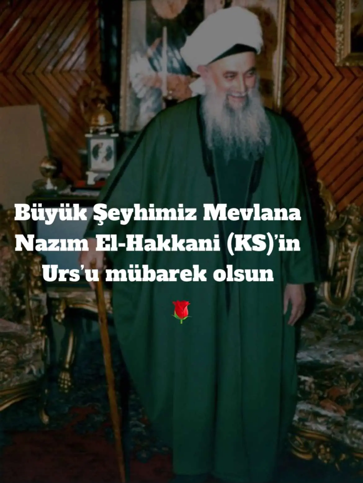 Erler meydanın piri Evliyalar Sultanı Şeyh Nazım El-Hakkani (KS)  #tasavvuf #nakşibendi #şeyhnazımelkıbrisihz #şeyhabdülkerimkibrisi #şeyhlokmanefendi #hakkani #evliya #şeyh 