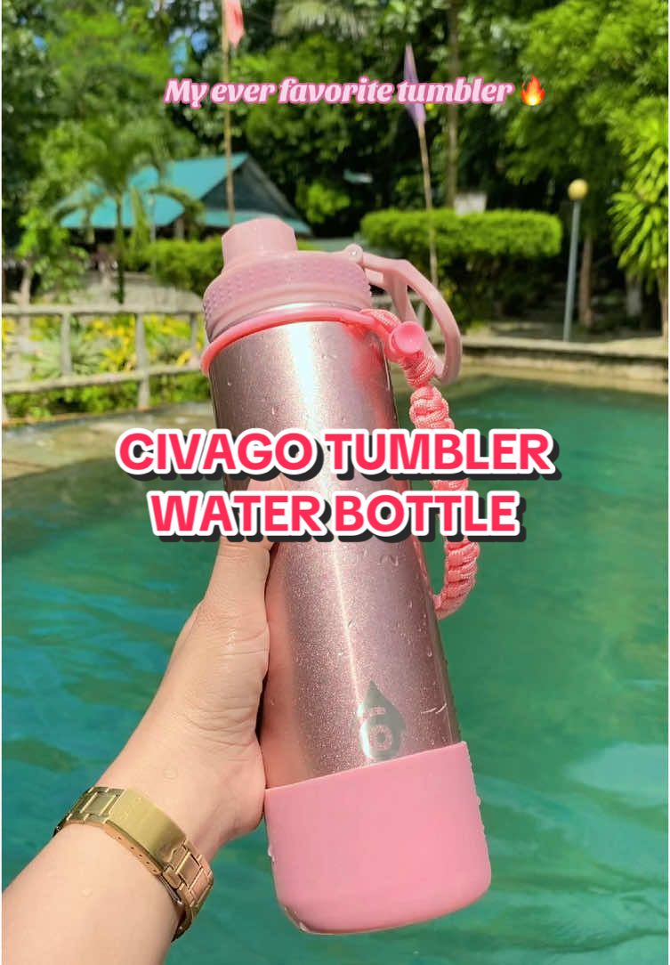 Sino ba namang hindi sisipagin magdala ng tubig kung ganito kaganda ang tumbler ✨🌸 #civagotumbler #watertumblerchallenge #watertumbler #fypage #fypシ゚ 