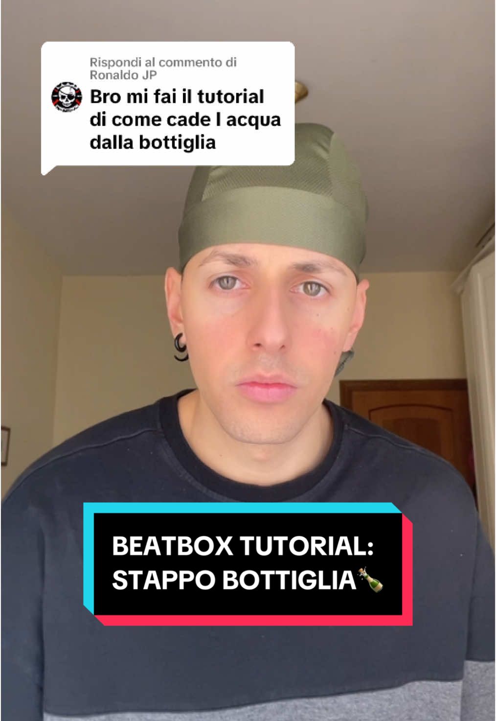 Risposta a @Ronaldo JP Come fare l’acqua col beatbox 🎙️ #beatbox #imparacontiktok 