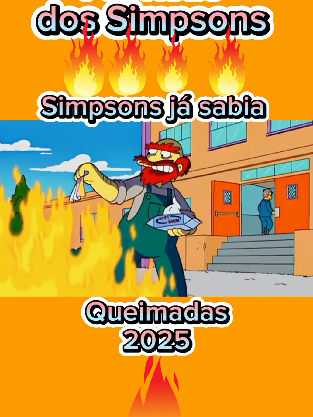 Previsões dos Simpsons  #simpsons #paratí #queimadas #foryo #losangeles #incendio #medo #fimdostempos #profecia #tik_tok #anime #desenhosanimados #panico #catastrofe #fyp 