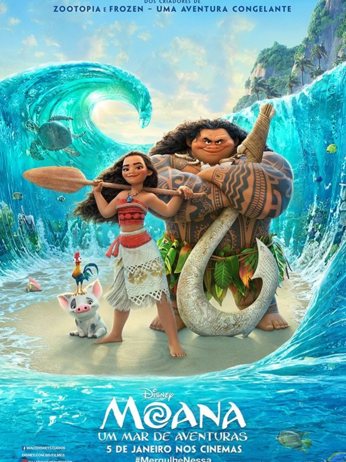 FILME COMPLETO | Moana - Um Mar de Aventuras |  Uma jovem parte em uma missão para salvar seu povo. Durante a jornada, Moana conhece o outrora poderoso semideus Maui, que a guia em sua busca para se tornar uma mestre em encontrar caminhos. Juntos, eles navegam pelo oceano em uma viagem incrível. #filme #filmes #animacao #filmecompleto #rolodefilmes #desenho #desenhoanimado #fyyyyyyyyyyyyyyyy #moana