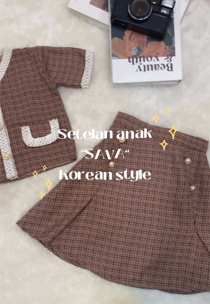 Bunda mau kan anaknya aktif bergerak tapi tetap stylish? Pakai setelan yang satu ini aja bunda✨ Cantik banget loh😍 #marvesbaby #marves #bajuanak #setelananak #bajuanakviral #koreanstyle 