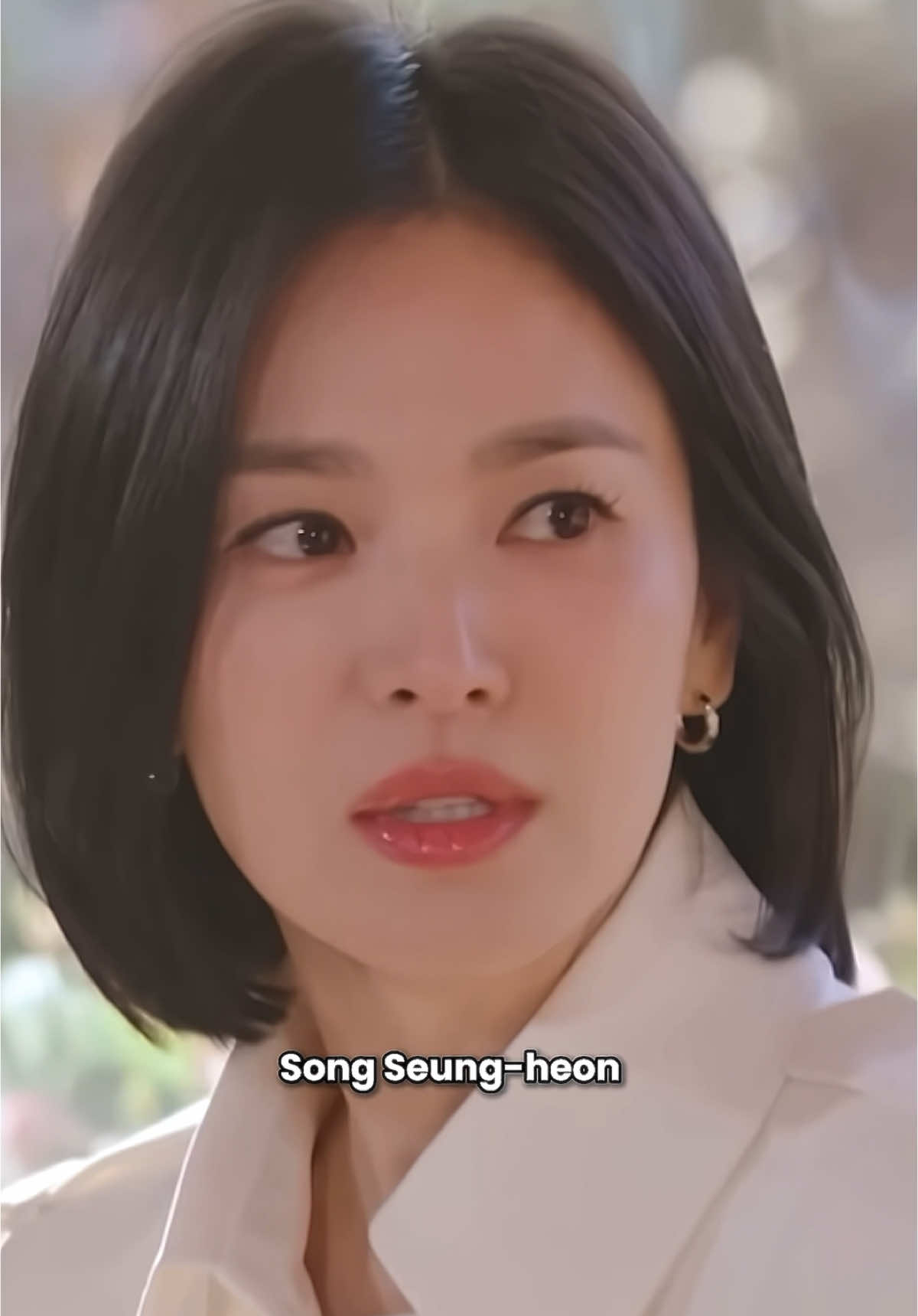 Seung-heon still sees Hye Kyo as Eun-suh. 🤣 #songhyekyo #송혜교 