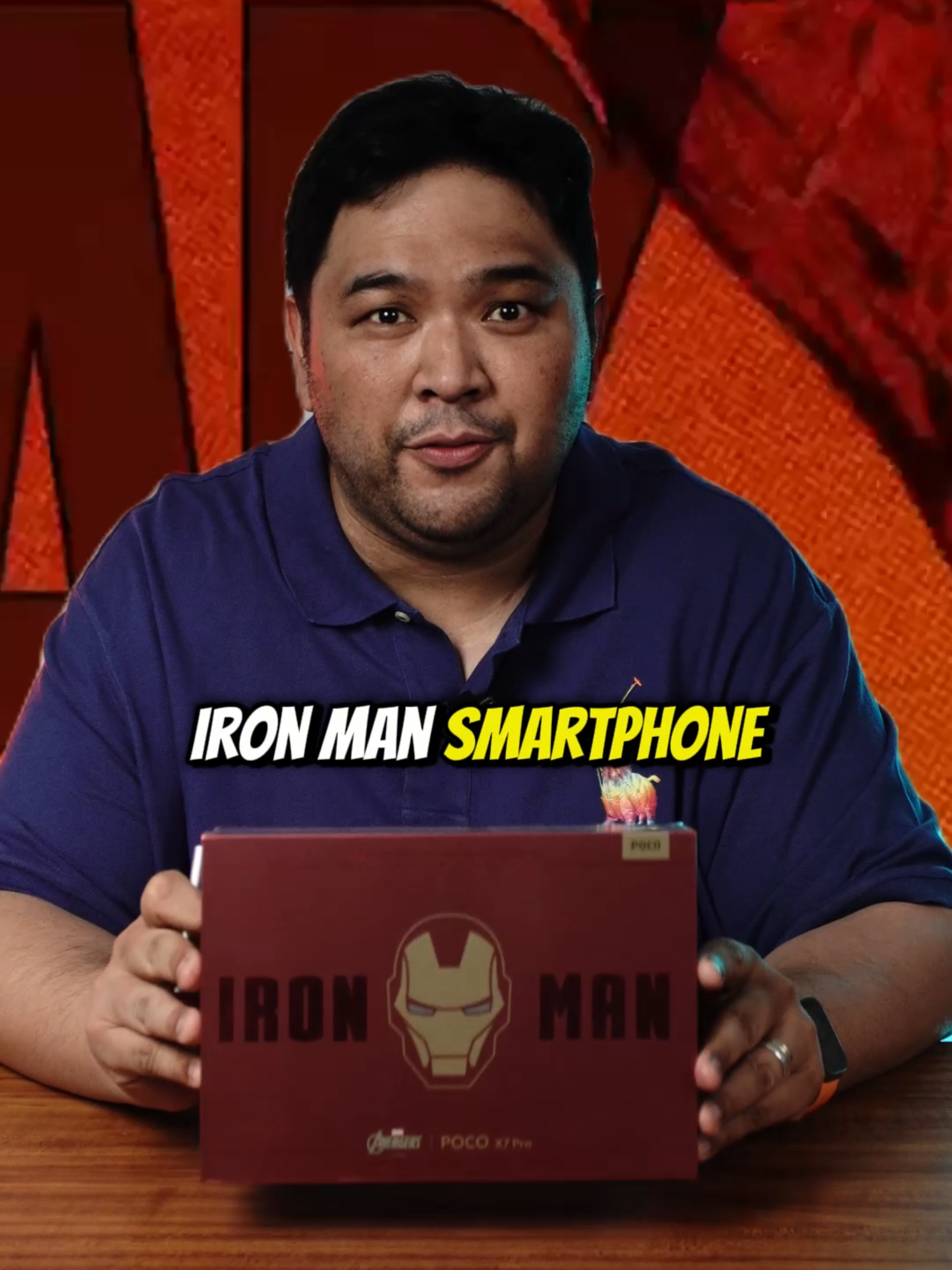 Carry the power of Iron Man with the POCO X7 Pro! A Flagship level experience with an unbeatable price! @pocophilippines #POCOX7ProIronManEdition #FullSpeedAhead