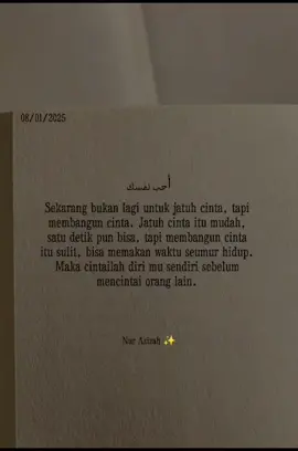 _أنت تقول بفخر أنك تحب الآخرين، بينما في الواقع لا يمكنك أن تحب نفسك._ _Dengan bangganya kamu mengatakan bahwa kamu mencintai orang lain, sedang kenyataannya kamu belum bisa mencintai diri sendiri._ > Sheyou Arabic song✨ #arabicsong #fypシ #motivasidiri 