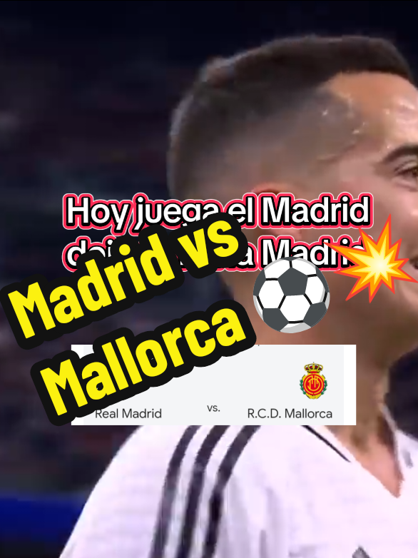 Hoy el Madrid se enfrenta al Mallorca en la semifinal para clasificar a la gran final de la super copa de España #madrid #mallorca #supercopadeespaña 