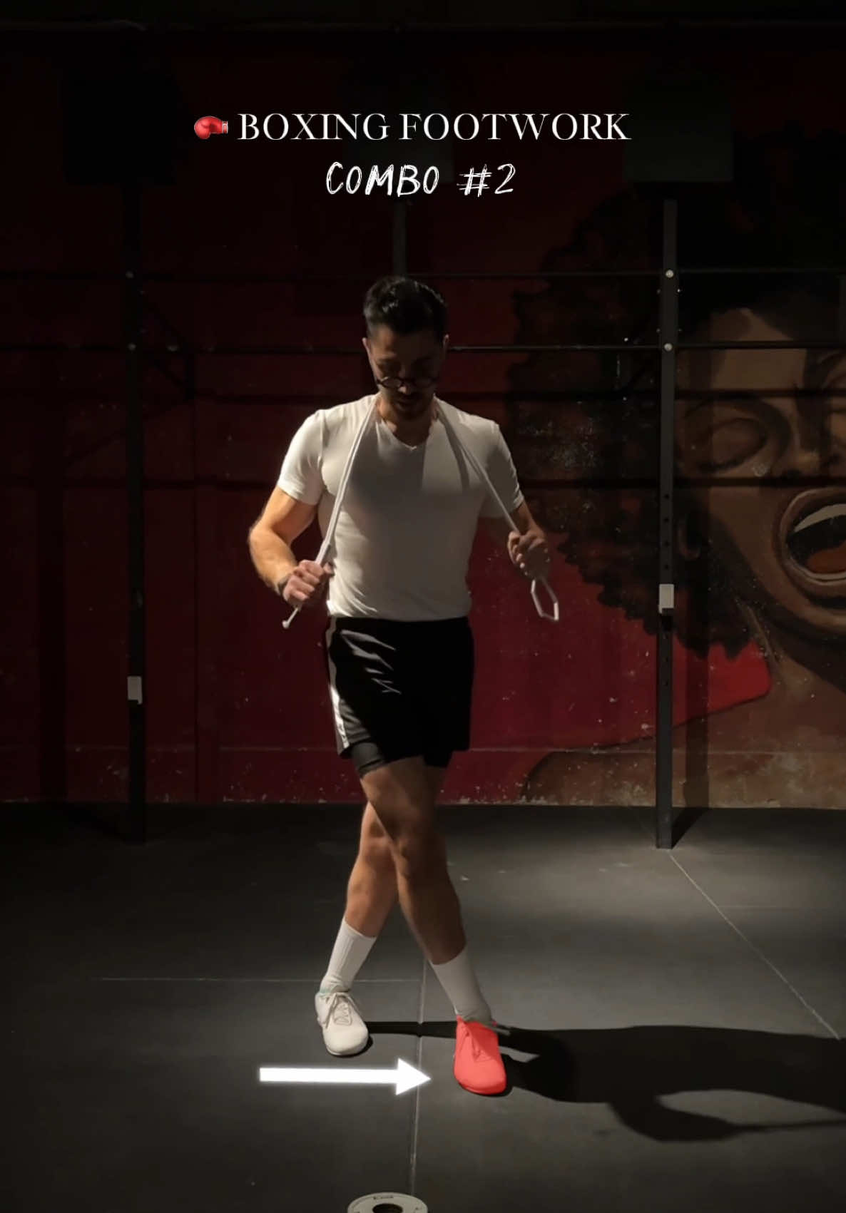 🥊 Boxing Footwork Combo 🌋☄️ Rope by @TIMELESS JUMP™ ###timelessjump##betheflow   . #boxing #boxer #boxinghype #jumprope #skipping #skippingrope 