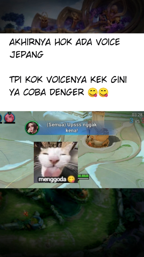 voice jepangnya tmbahin lagi yg kek gini dong hok🗿😋 #HonorofKings #Hokmeme #Memehok #HonorOfKingsindonesia #Mobaforeveryone #fypシ  #Hokstudio #Hok 