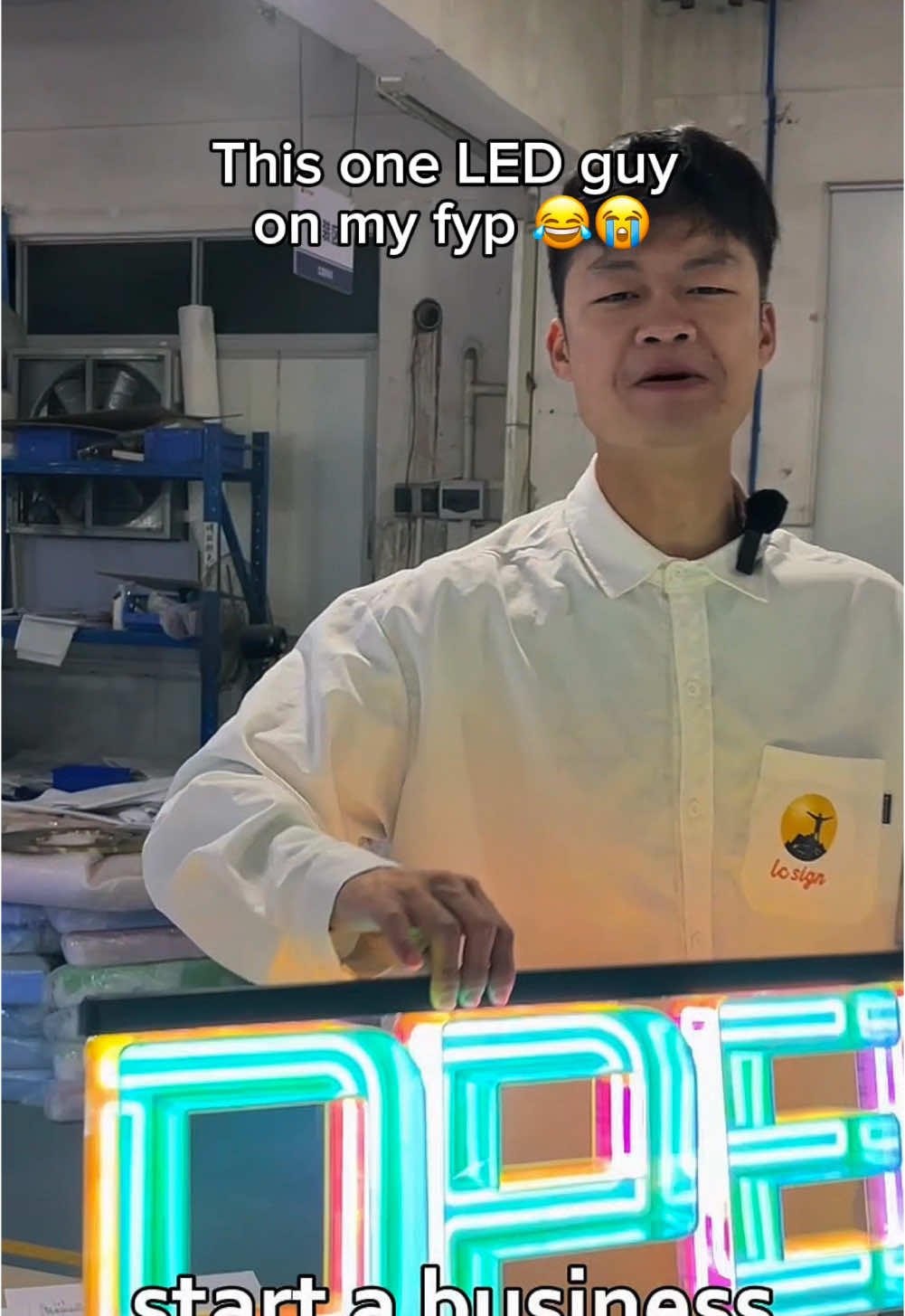 This one chinese LED guy on my fyp 😂 #lcsign #usa_tiktok #usa🇺🇸 #deutschememes #fyp 