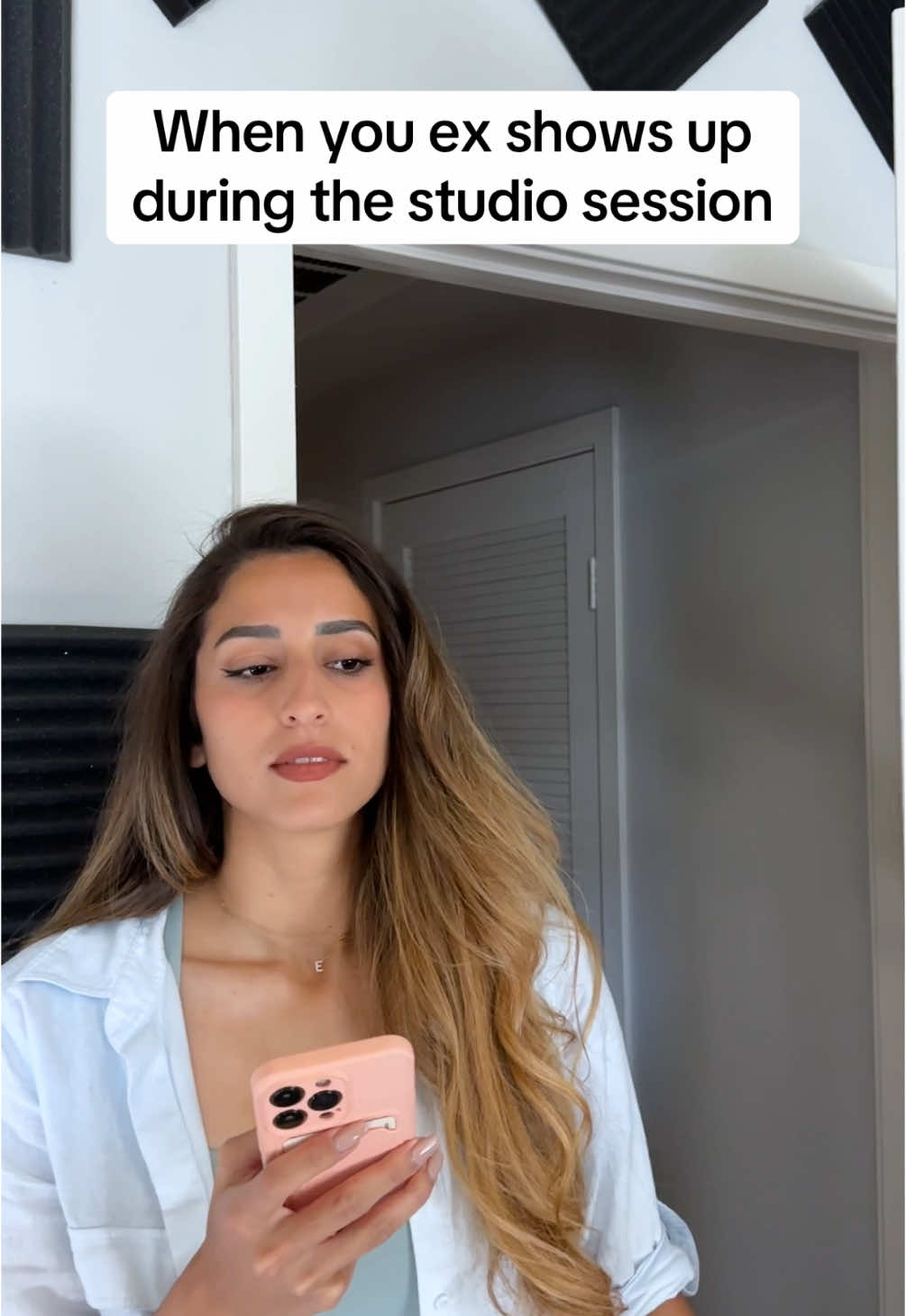 She didn’t expect that…😳