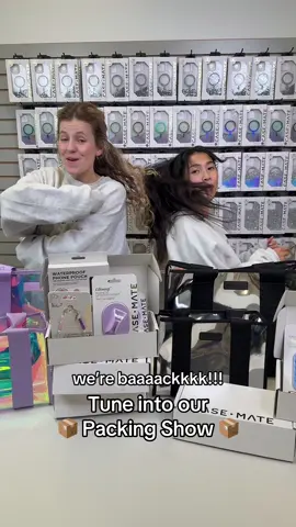 Shop. Watch. Win. Purhcase $40 Mystery Bundles and get packed during our live show! #packingshow #mysterybundle #livepacking #packingorders #casemate #phoneaccessories 