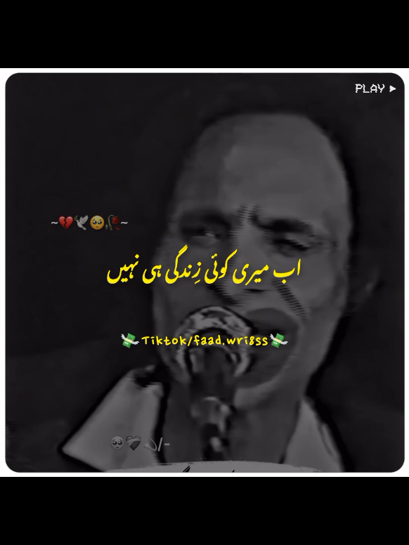 Haye Plzzz Wait For End Lines ❤️‍🩹🥹~#poetry #urdupoetry #onlyforyoupage #faad.wri8ss #viralvideos #growaccount #fyp #tiktokteam #foryoupage #viral @TiktokPakistanOfficial 