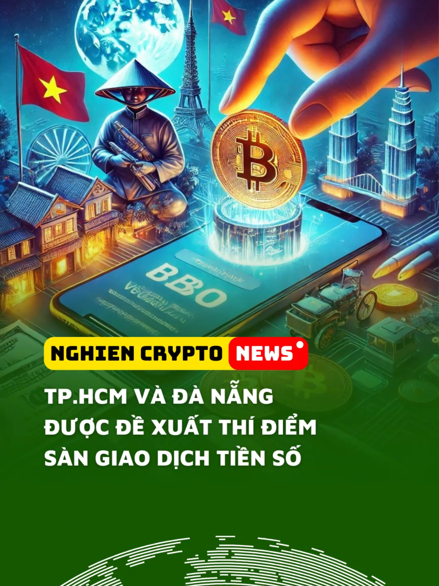 Việt Nam lên kế hoạch thử nghiệm sàn giao dịch crypto tại Đà Nẵng và TP.HCM - Nghiện Crypto #nghiencrypto #nghiencryptonews #blockchain #tienmahoa #tiendientu #tienao #news #cryptonews #vietnam #bitcoin