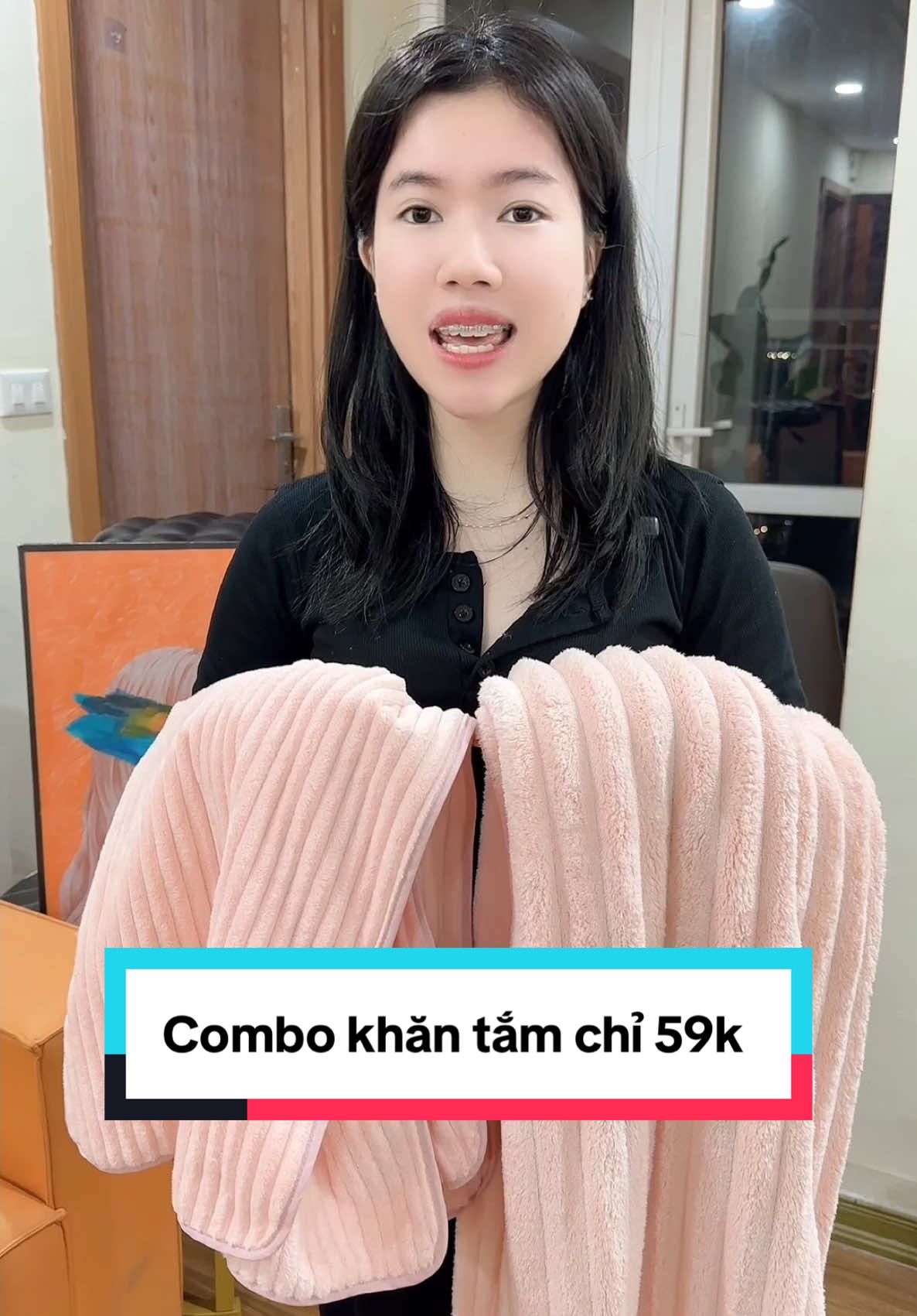 Combo khăn tắm chỉ 59k #sumishop #khantam #khantamcotton #khantamnguoilon #khantamtienloi #khantammemmin #xuhuong2025 #xuhuongtiktok  