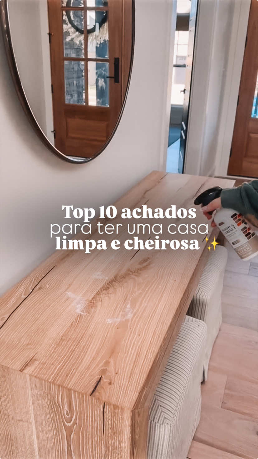 Produtinhos que você precisa conhecer para ter uma casa mais limpinha e cheirosa! 🌸🫧  🔍427 Confira os produtos na bio!  #limpeza #faxina 