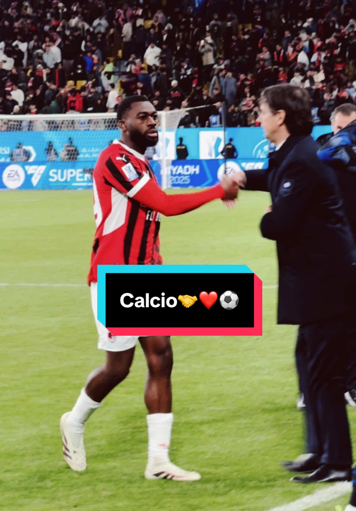 🤝❤️⚽️ Fofana fair play  #EASPORTSFCSupercup #tiktokfootball #footballedit #Football #calcio #tiktokcalcio #fairplay #InterMilan 