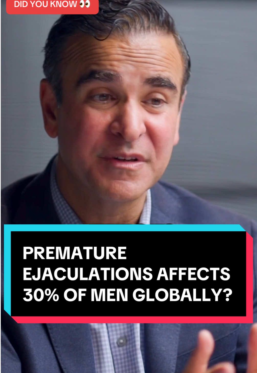 Dr Mohit Khera reveals this shocking statistic that affects men and if there is a way to cure it… To watch this episode in full search ‘The Diary Of A CEO Mohit Khera’ on YouTube 👏🏽 #menshealth #sexualhealth #intimacy #premature #advice #relationships #mensadvice #dysfunction #podcasts #diaryofaceopodcast #interview #professor #doctor #DidYouKnow 