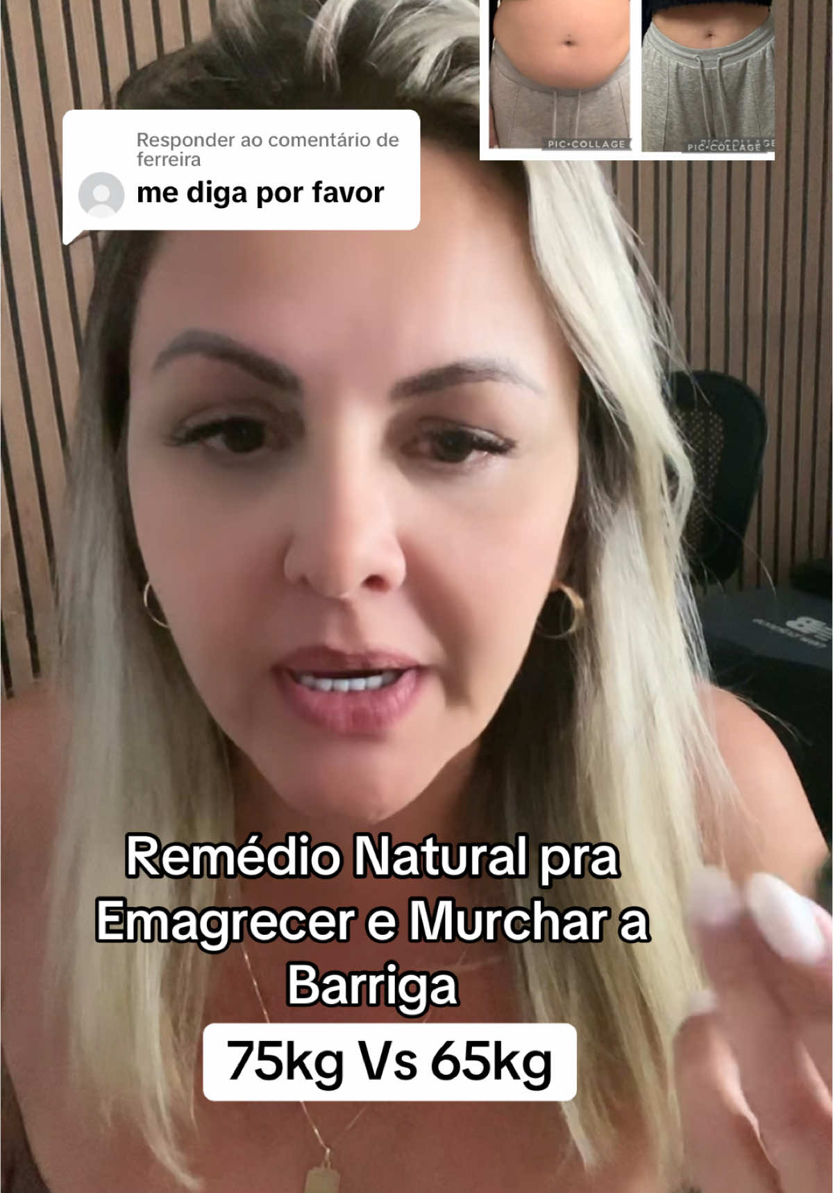 Respondendo a @ferreira #emagrecimentonatural #remediopraemagrecer #emagrecerdevez  