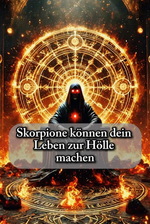 Skorpione machen dein Leben zur Hölle 🪬 #sternzeichen #astrologie #horoskop #skorpion 