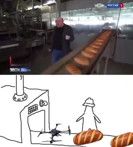The bread factory #fyp ##colligx #bread #drone #factory #memetemplate