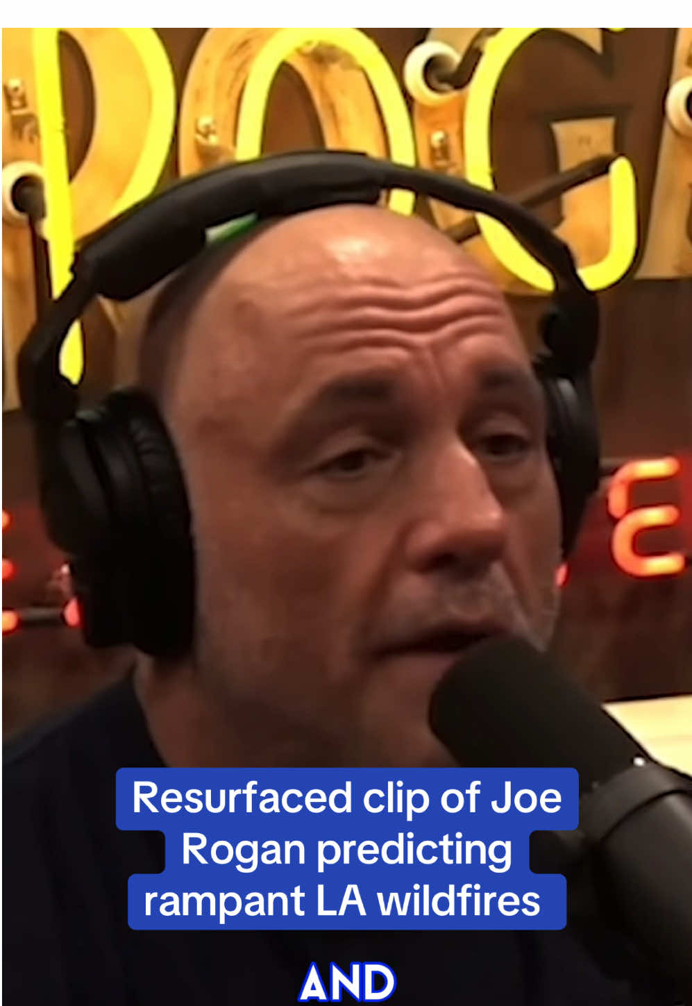 An unearthed clip of Joe Rogan making a chilling prediction about LA wildfires having the potential to get out of hand has gone viral online. The episode originally aired on July 19 2024 and has since been unearthed after the devastating fires that rage on through California. This comes as at least five people have lost their lives, over 2,000 structures have been completely obliterated and thousands of people left with nothing but ash across LA. 🎥TheJoeRoganExperience Read the full story on http://DailyMail.com