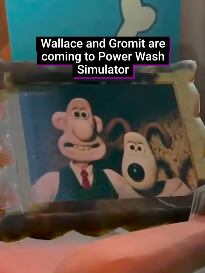 everyone's favourite cheese lover and his dog are officially getting a power wash simulator special pack later this year, just in case you were really itching to clean up 62 west wallaby street #powerwashsimulator #wallaceandgromit #vengeancemostfowl #feathersmcgraw #aardman #powerwashing #gaming