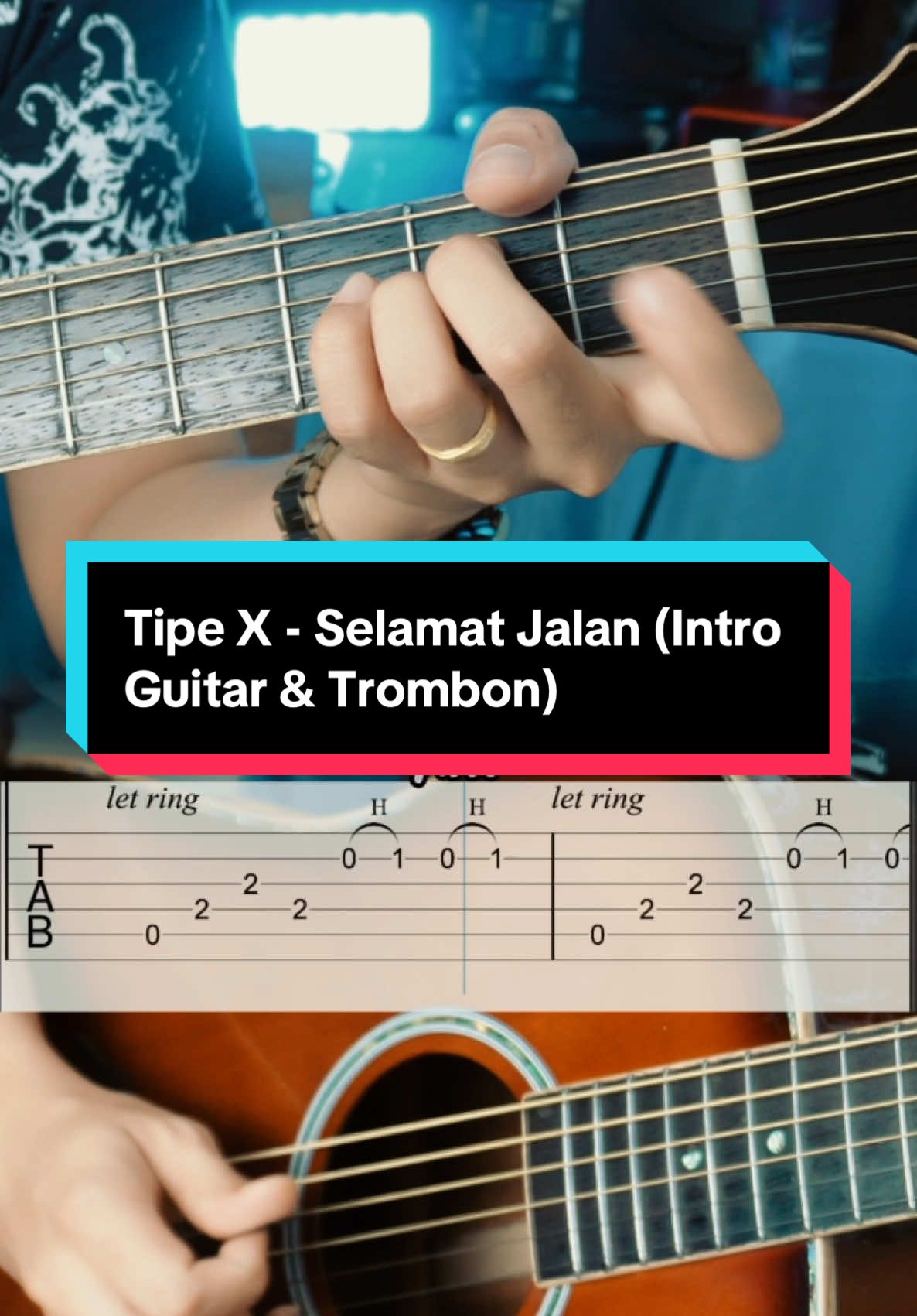 Tipe X - Selamat Jalan (Intro Guitar & Trombon) 