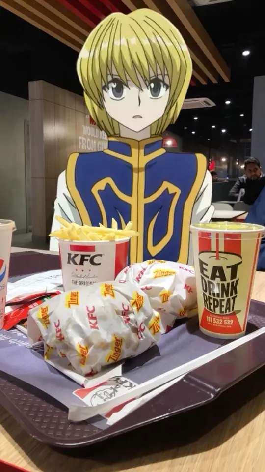 Con mi marido, mi esposo, mi hombre. 💗 #kurapikakurta #kurapika #hxh #hunterxhunter #kfc #kurapikakurtahxh #only #leehi 